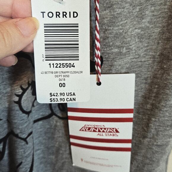 Torrid x Betty Boop X Project Runway T Shirt Womens Size Medium Torrid 00 Casual - Picture 9 of 13